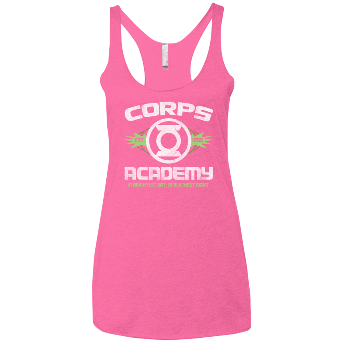 T-Shirts Vintage Pink / X-Small Corps Academy Women's Triblend Racerback Tank