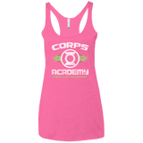 T-Shirts Vintage Pink / X-Small Corps Academy Women's Triblend Racerback Tank
