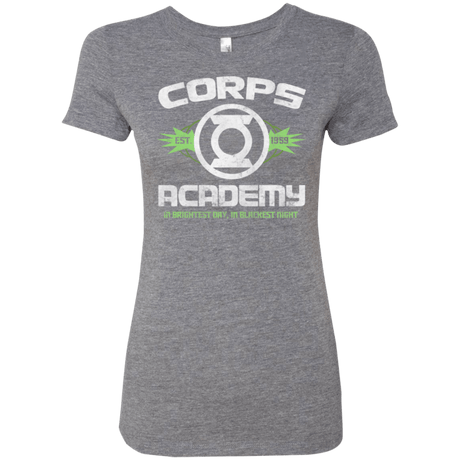 T-Shirts Premium Heather / Small Corps Academy Women's Triblend T-Shirt