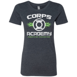 T-Shirts Vintage Navy / Small Corps Academy Women's Triblend T-Shirt