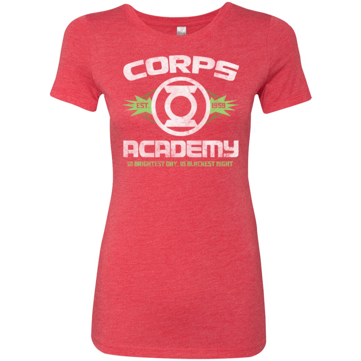 T-Shirts Vintage Red / Small Corps Academy Women's Triblend T-Shirt