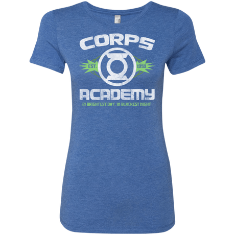 T-Shirts Vintage Royal / Small Corps Academy Women's Triblend T-Shirt