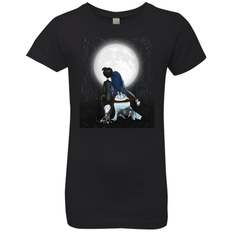 T-Shirts Black / YXS Corpse Bride Love Girls Premium T-Shirt