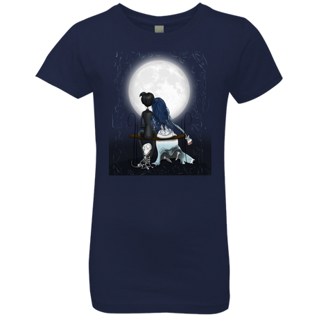 T-Shirts Midnight Navy / YXS Corpse Bride Love Girls Premium T-Shirt