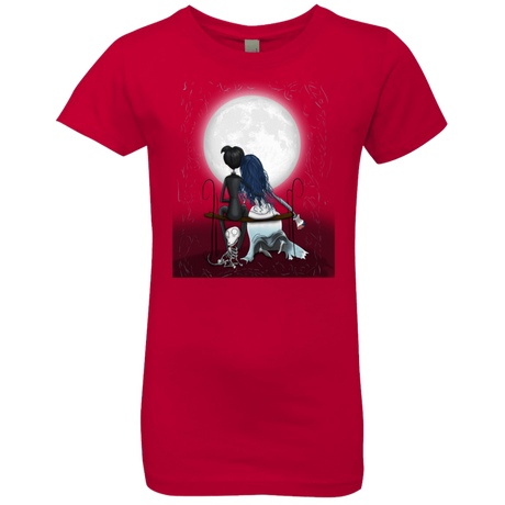 T-Shirts Red / YXS Corpse Bride Love Girls Premium T-Shirt