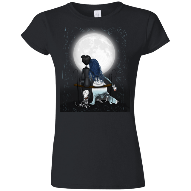 T-Shirts Black / S Corpse Bride Love Junior Slimmer-Fit T-Shirt