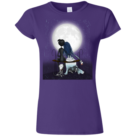 T-Shirts Purple / S Corpse Bride Love Junior Slimmer-Fit T-Shirt