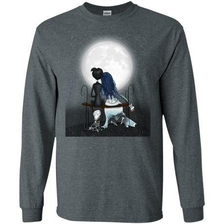 T-Shirts Dark Heather / S Corpse Bride Love Men's Long Sleeve T-Shirt