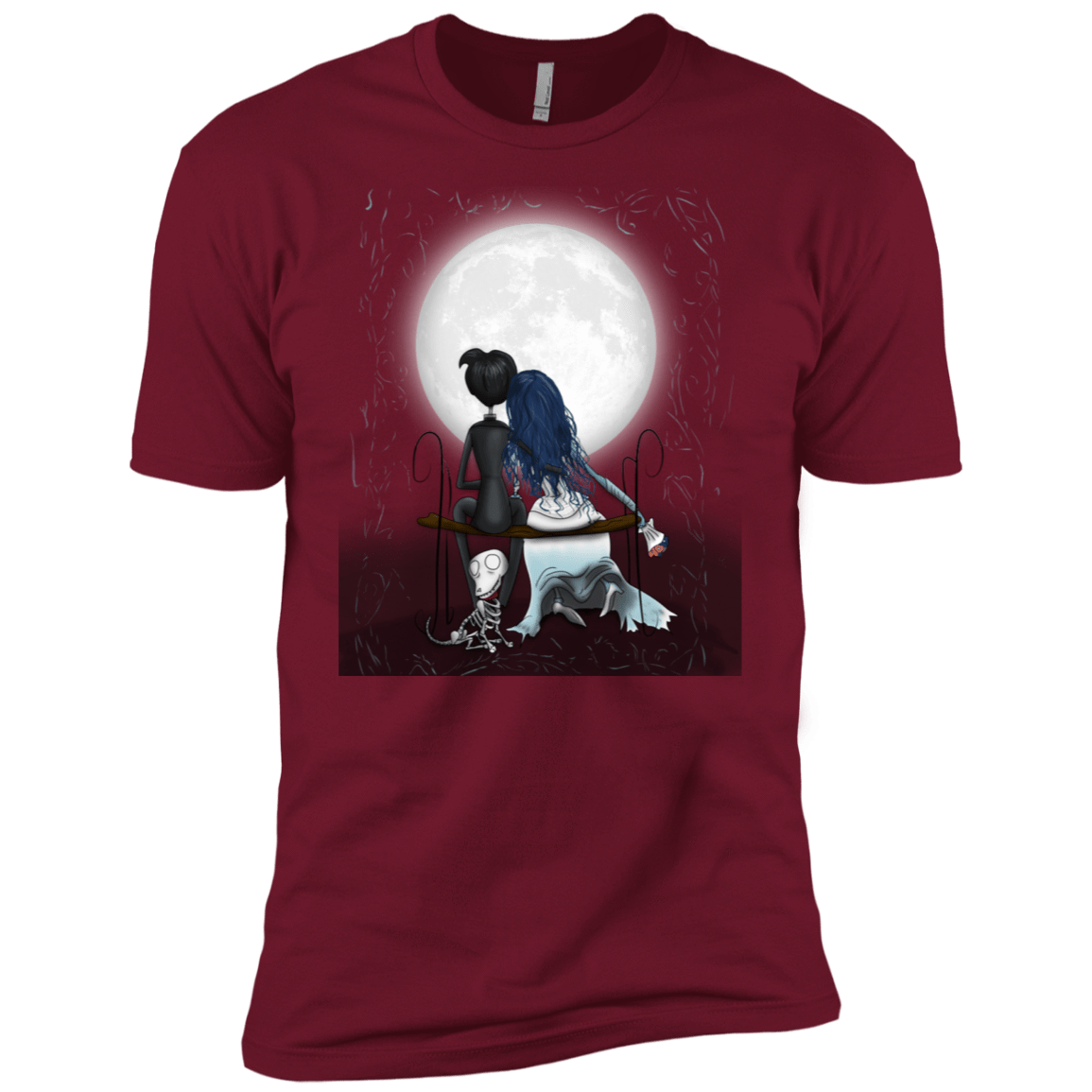 T-Shirts Cardinal / X-Small Corpse Bride Love Men's Premium T-Shirt