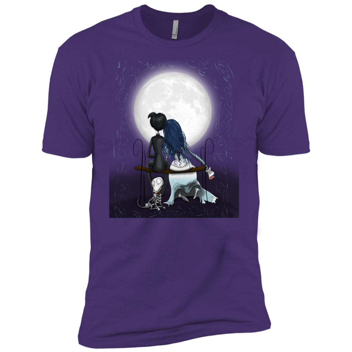 T-Shirts Purple Rush/ / X-Small Corpse Bride Love Men's Premium T-Shirt