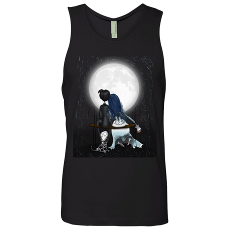 T-Shirts Black / S Corpse Bride Love Men's Premium Tank Top