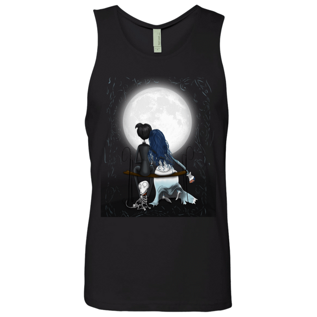 T-Shirts Black / S Corpse Bride Love Men's Premium Tank Top