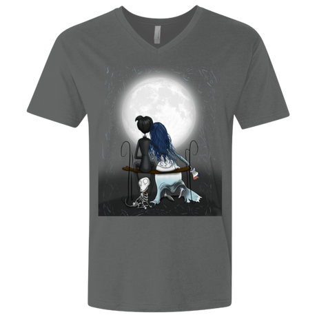 T-Shirts Heavy Metal / X-Small Corpse Bride Love Men's Premium V-Neck