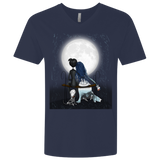 T-Shirts Midnight Navy / X-Small Corpse Bride Love Men's Premium V-Neck