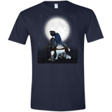 T-Shirts Navy / X-Small Corpse Bride Love Men's Semi-Fitted Softstyle