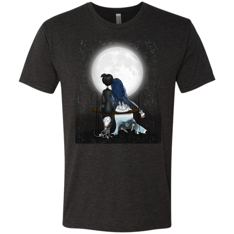T-Shirts Vintage Black / S Corpse Bride Love Men's Triblend T-Shirt