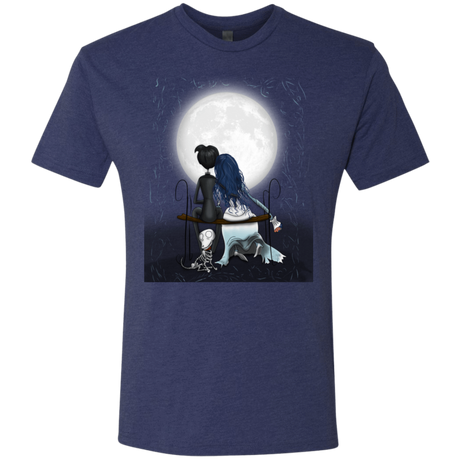 T-Shirts Vintage Navy / S Corpse Bride Love Men's Triblend T-Shirt