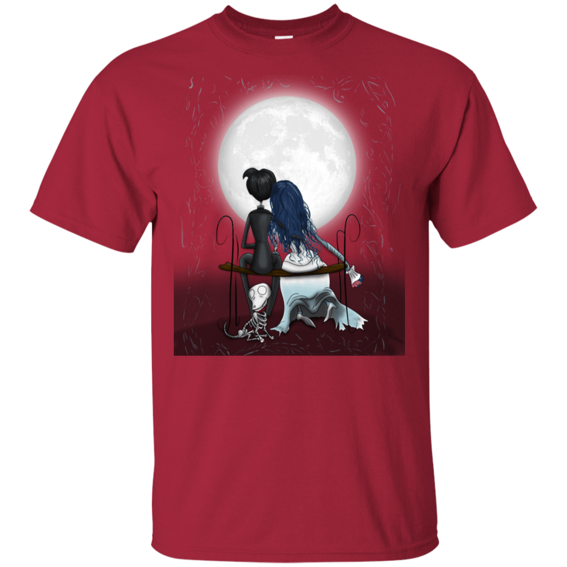 T-Shirts Cardinal / S Corpse Bride Love T-Shirt