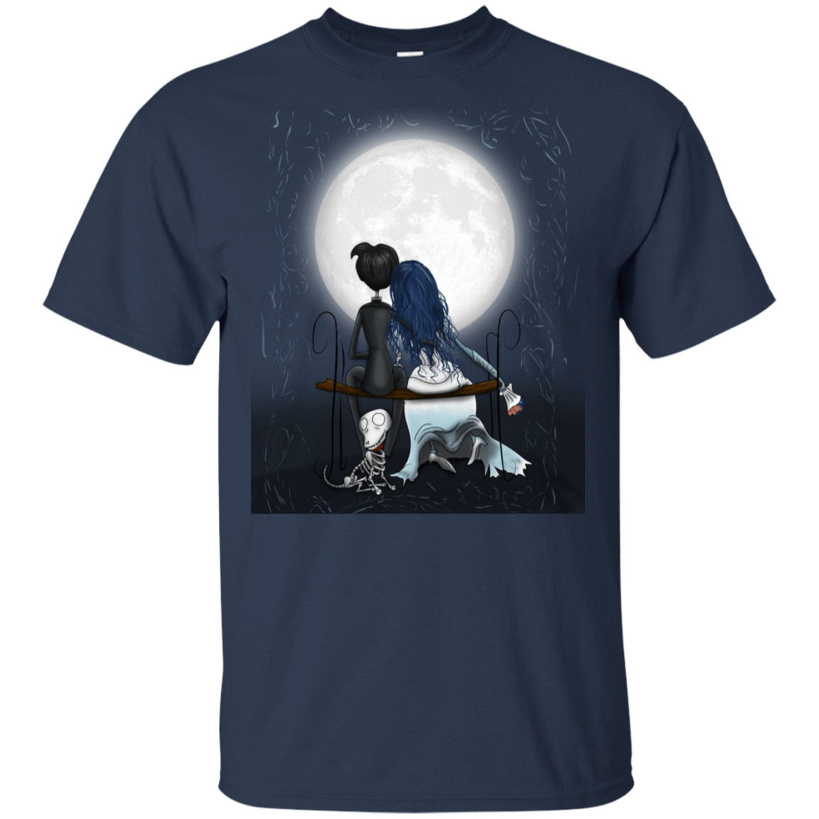 T-Shirts Navy / S Corpse Bride Love T-Shirt
