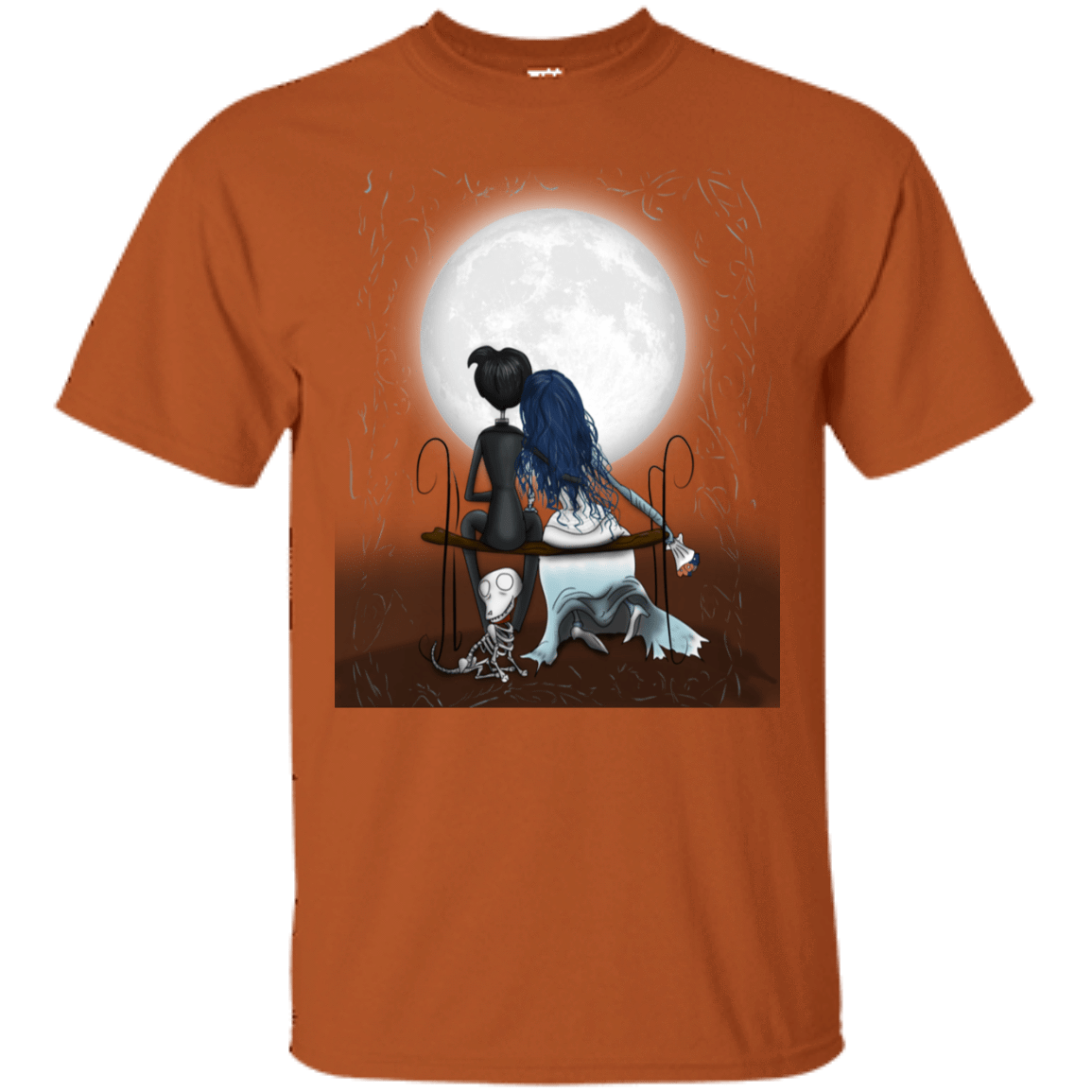 T-Shirts Texas Orange / S Corpse Bride Love T-Shirt