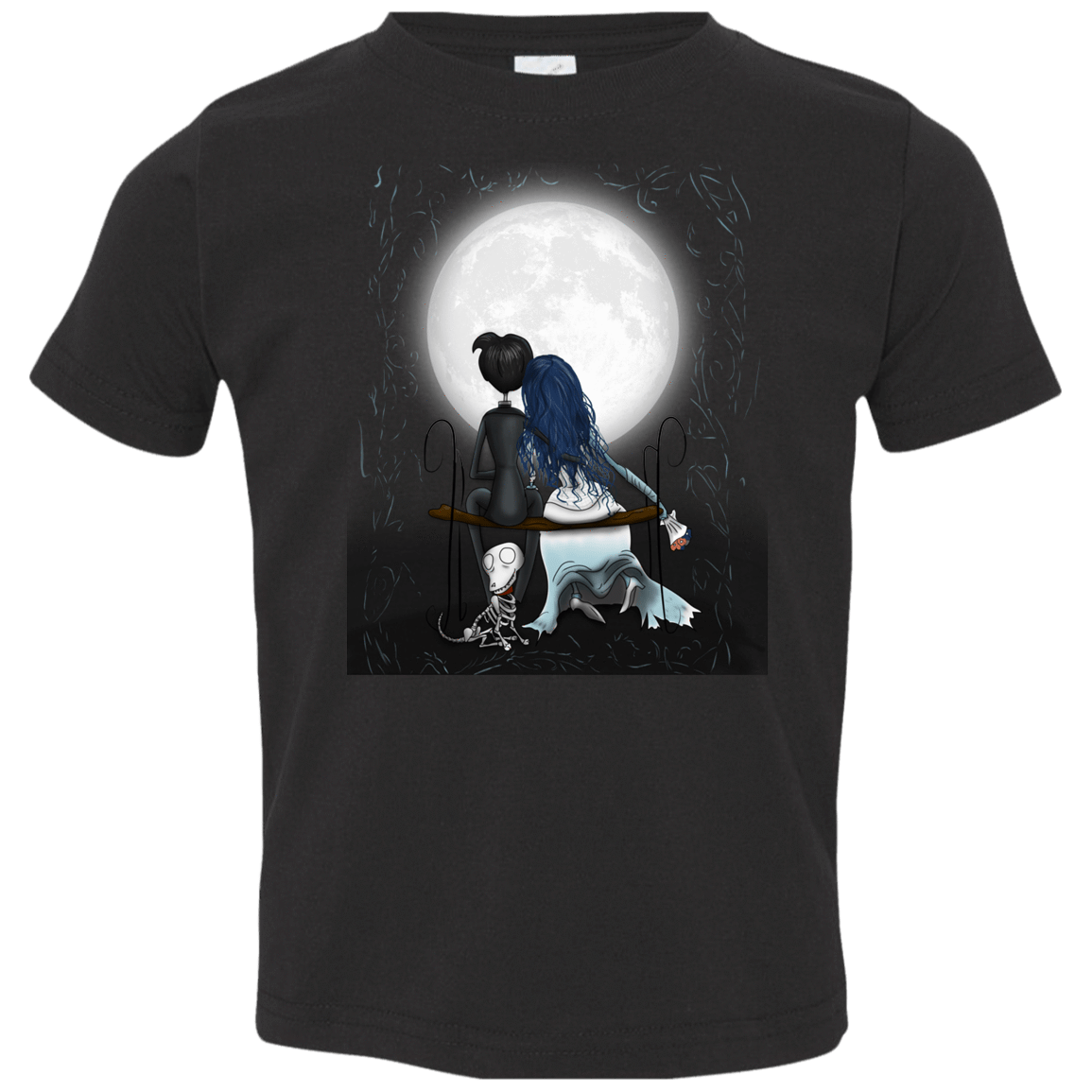 T-Shirts Black / 2T Corpse Bride Love Toddler Premium T-Shirt