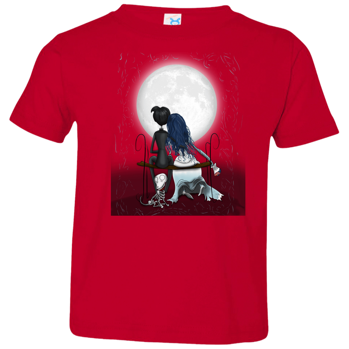 T-Shirts Red / 2T Corpse Bride Love Toddler Premium T-Shirt