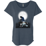 T-Shirts Indigo / X-Small Corpse Bride Love Triblend Dolman Sleeve