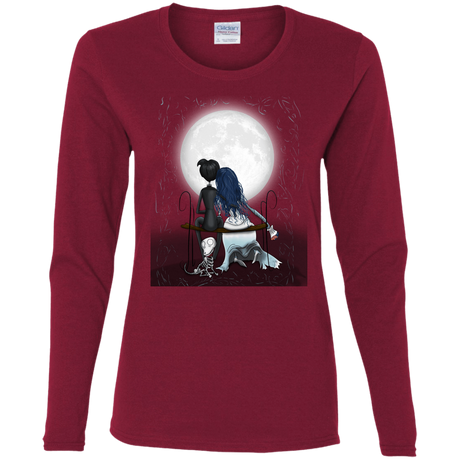 T-Shirts Cardinal / S Corpse Bride Love Women's Long Sleeve T-Shirt