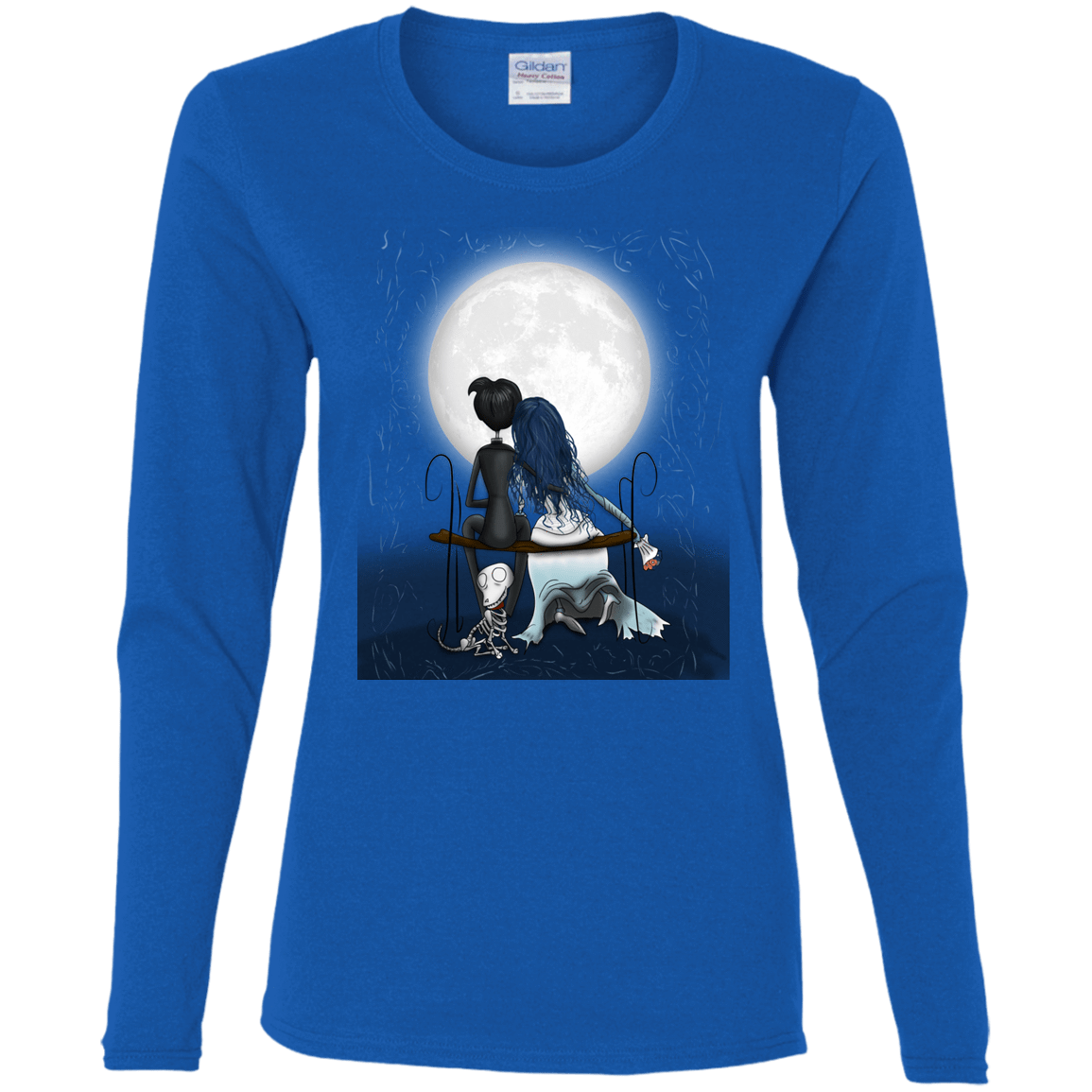 T-Shirts Royal / S Corpse Bride Love Women's Long Sleeve T-Shirt