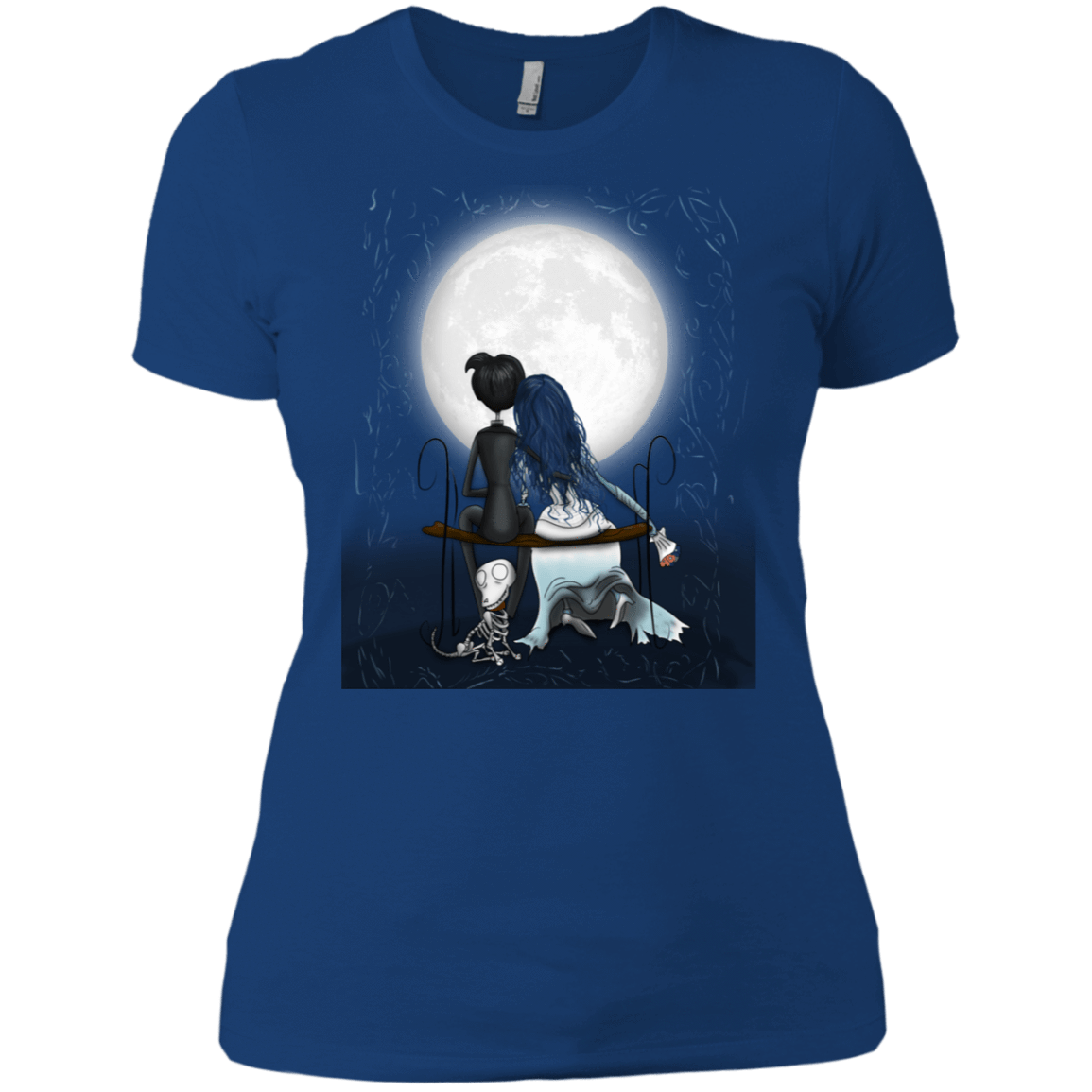 T-Shirts Royal / X-Small Corpse Bride Love Women's Premium T-Shirt