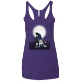 T-Shirts Purple Rush / X-Small Corpse Bride Love Women's Triblend Racerback Tank