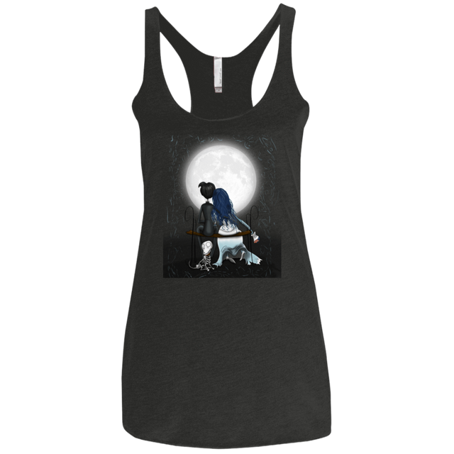T-Shirts Vintage Black / X-Small Corpse Bride Love Women's Triblend Racerback Tank