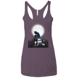 T-Shirts Vintage Purple / X-Small Corpse Bride Love Women's Triblend Racerback Tank