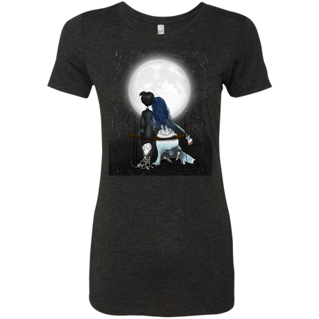 T-Shirts Vintage Black / S Corpse Bride Love Women's Triblend T-Shirt