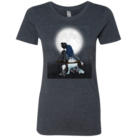 T-Shirts Vintage Navy / S Corpse Bride Love Women's Triblend T-Shirt