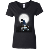 T-Shirts Black / S Corpse Bride Love Women's V-Neck T-Shirt