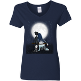 T-Shirts Navy / S Corpse Bride Love Women's V-Neck T-Shirt
