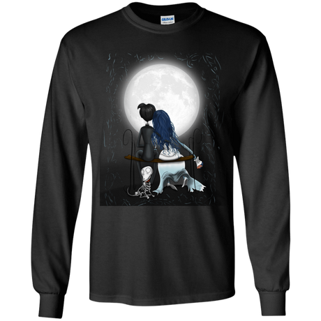 T-Shirts Black / YS Corpse Bride Love Youth Long Sleeve T-Shirt