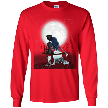 T-Shirts Red / YS Corpse Bride Love Youth Long Sleeve T-Shirt
