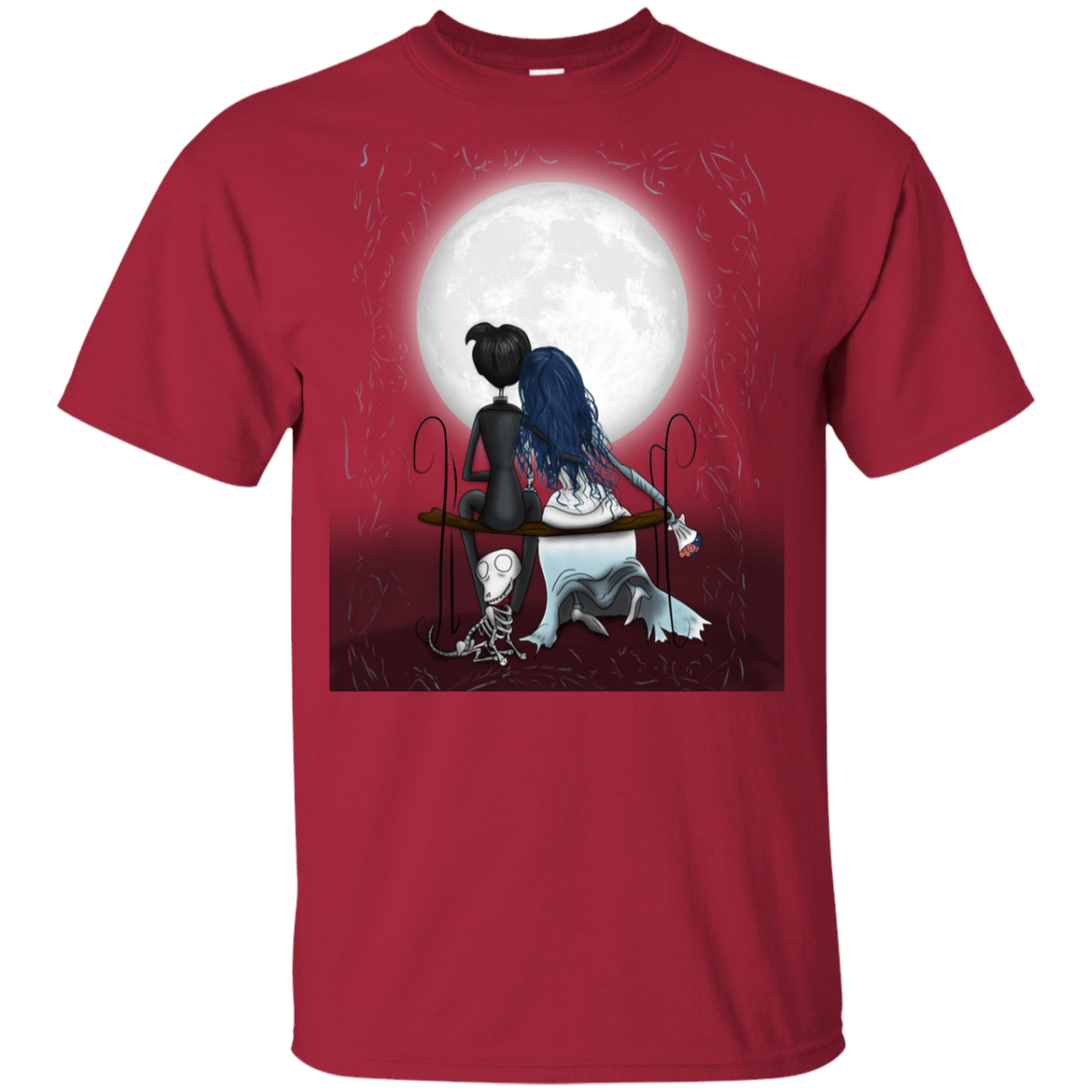 T-Shirts Cardinal / YXS Corpse Bride Love Youth T-Shirt