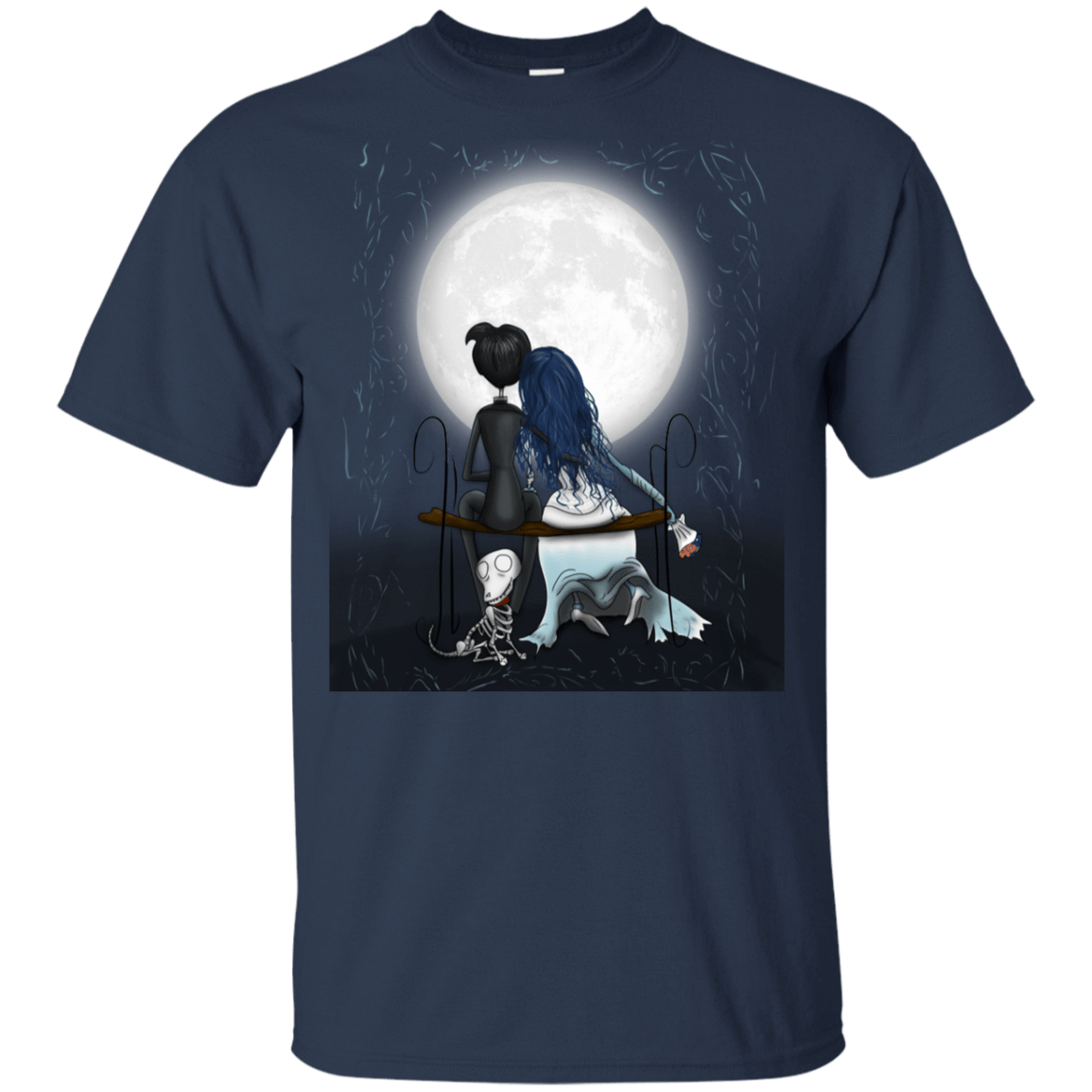 T-Shirts Navy / YXS Corpse Bride Love Youth T-Shirt
