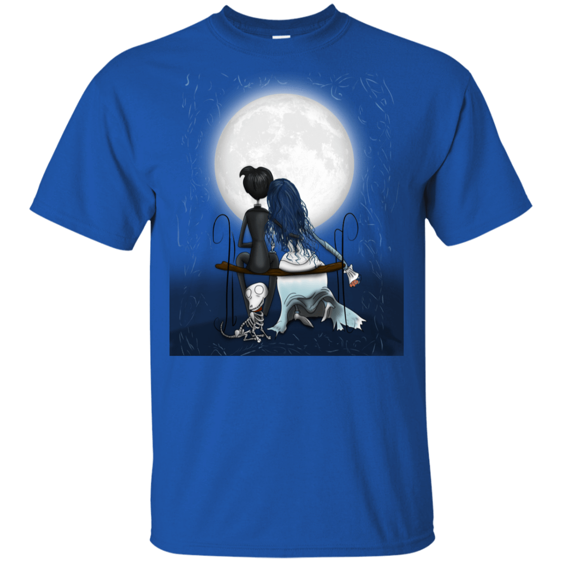 T-Shirts Royal / YXS Corpse Bride Love Youth T-Shirt
