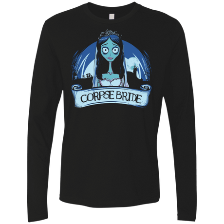 T-Shirts Black / Small Corpse Bride Men's Premium Long Sleeve