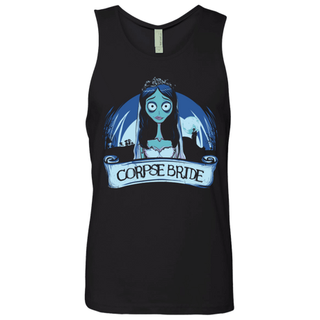 T-Shirts Black / Small Corpse Bride Men's Premium Tank Top