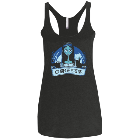 T-Shirts Vintage Black / X-Small Corpse Bride Women's Triblend Racerback Tank