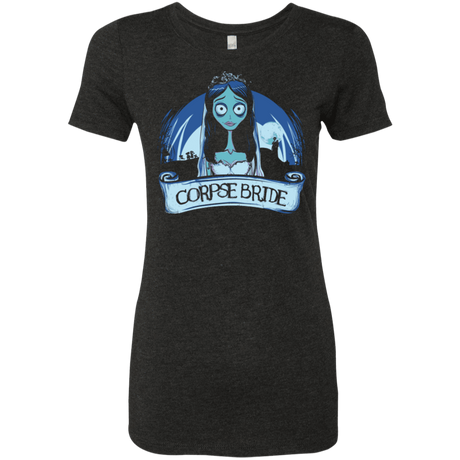 T-Shirts Vintage Black / Small Corpse Bride Women's Triblend T-Shirt