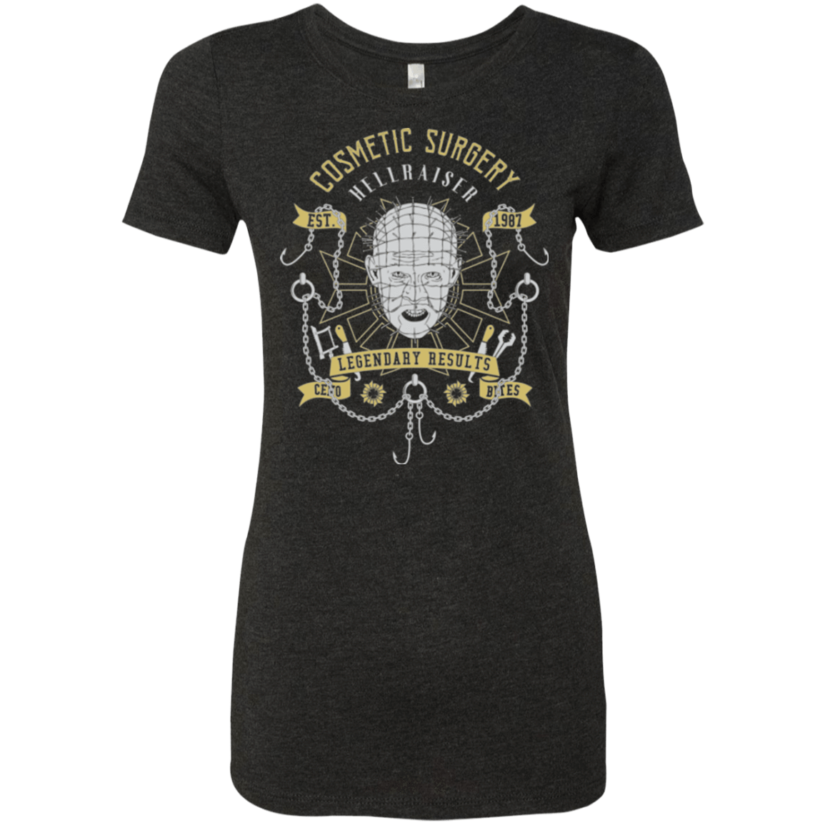 T-Shirts Vintage Black / Small COSMETIC SURGERY Women's Triblend T-Shirt