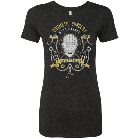 T-Shirts Vintage Black / Small COSMETIC SURGERY Women's Triblend T-Shirt