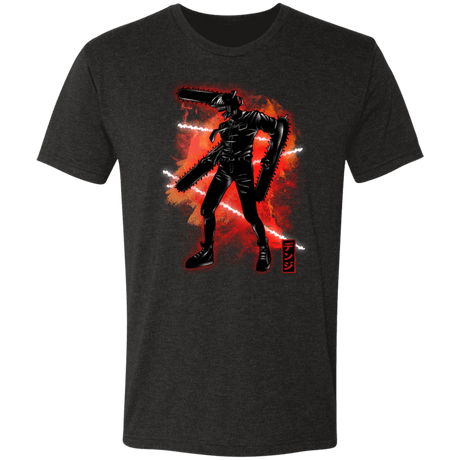 T-Shirts Vintage Black / S Cosmic Chainsaw Men's Triblend T-Shirt