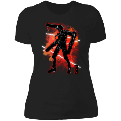 T-Shirts Black / X-Small Cosmic Chainsaw Women's Premium T-Shirt